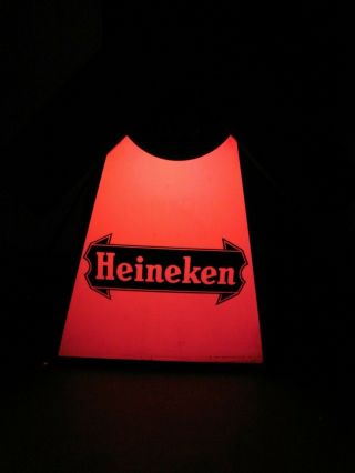 Vintage Heineken Beer Lighted Windmill Display Electric Advertising 4