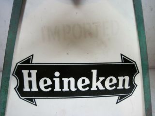 Vintage Heineken Beer Lighted Windmill Display Electric Advertising 6