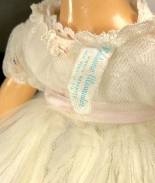 1940s Madame Alexander Vintage Composition Flowergirl Karen doll 14 