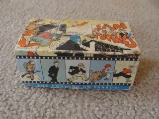 Vintage 1933 Film Funnies Comic Character Viewer Toy Komic Kamera Box Only