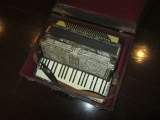 Hohner Vintage Accordion With Case - Made In Germany