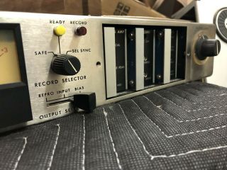Vintage Ampex AG - 440 single preamp/channel electronics with equalization 8
