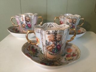 Vintage Cups And Saucers