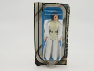 Vintage 1977 Kenner Star Wars Princess Leia Organa 12 Back Cut Card First 12 Nr