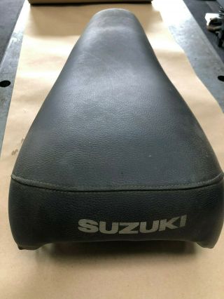 Suzuki Tm250 Seat,  1972 - 75 Vintage Part,  Decent.