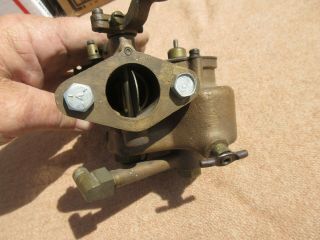 RAYFIELD BRASS Carburetor Model T Ford Air Intake Fuel Delivery 6