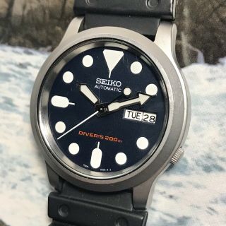 Seiko 90s Vintage Automatic Diver’s 200m Watch Ref 7s26 - 002r 21 Jewels