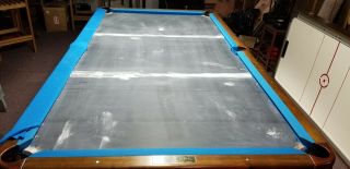 1924 Brunswick Madison Billiards Pool Table 4.  5 X 9 feet ANTIQUE 12