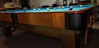1924 Brunswick Madison Billiards Pool Table 4.  5 X 9 feet ANTIQUE 3