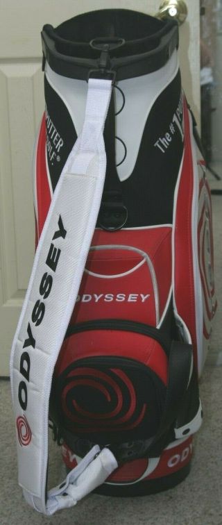 Odyssey 1 Putter in Golf Vintage Tour Staff Golf Bag 3