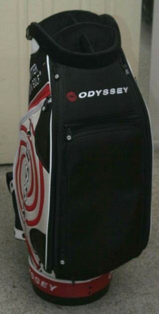 Odyssey 1 Putter in Golf Vintage Tour Staff Golf Bag 4