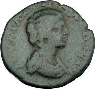 Julia Domna Septimius Severus Wife Nicopolis Ad Istrum Ancient Roman Coin I37703