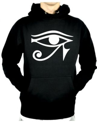 Egyptian Eye Of Ra Horus Pullover Hoodie Sweatshirt Ancient Egypt Sun God Grunge