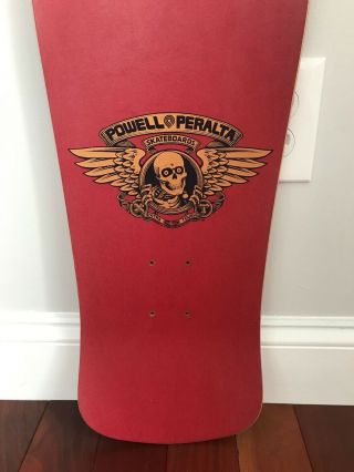 NOS Tommy Guerrero Flaming Dagger Powell Peralta Skateboard Full Size 1986 5