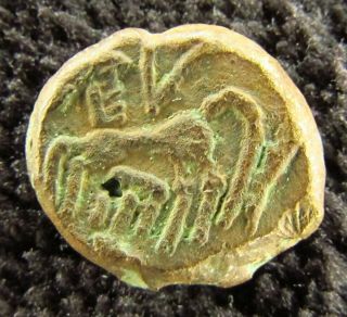 Ancient Celtic Ar Drachm Elusates Circa 50 Bc (, 870)