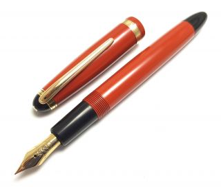 Ca.  1956 Vintage Pen Montblanc 214 Coral Red Danish Restored