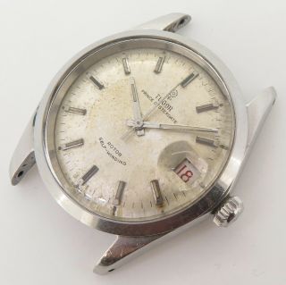 Vintage ’67 Tudor Oysterdate Small Rose 25j Automatic Mens Watch 7966 No Res