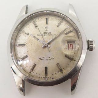 Vintage ’67 Tudor Oysterdate Small Rose 25J Automatic Mens Watch 7966 NO RES 2
