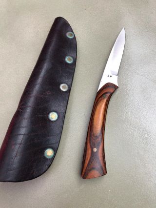 Vintage Custom Dawson Knife No.  39 W/ Sheath