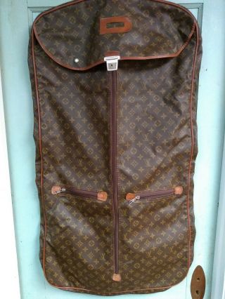 Vintage Louis Vuitton Garment Bag,  late 70 ' s to mid 80 ' s 4