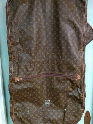 Vintage Louis Vuitton Garment Bag,  late 70 ' s to mid 80 ' s 8