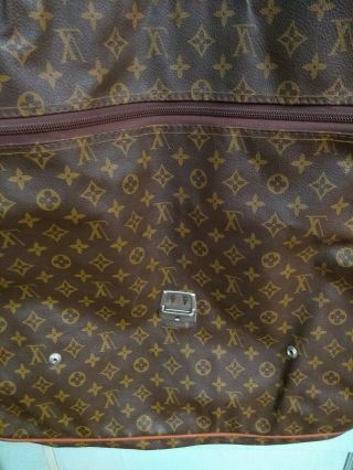 Vintage Louis Vuitton Garment Bag,  late 70 ' s to mid 80 ' s 9
