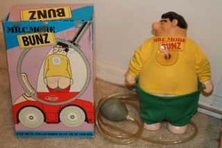 Vintage 1989 Gemmy Mr.  C More Bunz Gag Gift Drops His Pants Moon Drivers