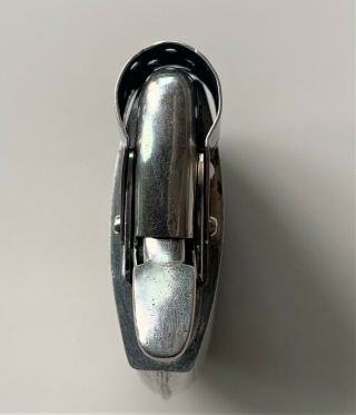 Vintage Sterling Silver Evans Spitfire Pocket Lighter Rare Removeable Wind Guard 3