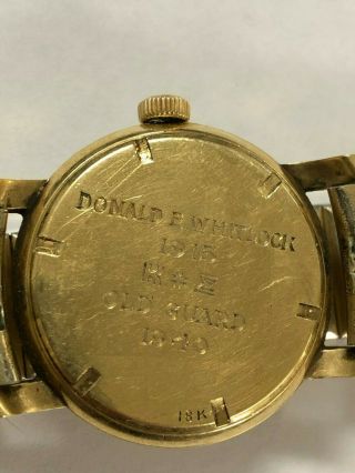 Vintage 18K Jean Louis Roehrich wrist watch 3