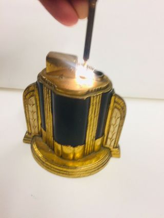 Antique Ronson Torch Tip Art Deco Cigarette Lighter 8