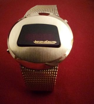 Vintage Jaeger - Lecoultre Digital Led Watch
