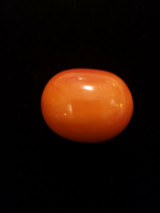 Vintage Baltic Large Egg Yolk Butterscotch Amber Bead 14.  4 Grams G Huge