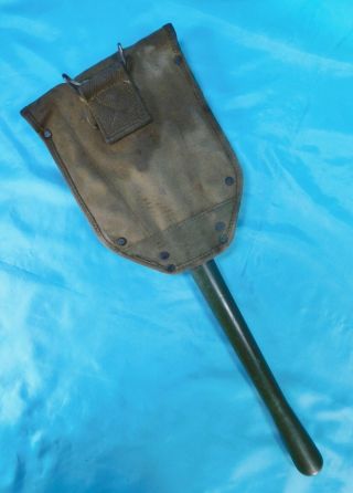 WW 2,  U.  S.  M - 43 Entrenching Tool with Cover 1943 8
