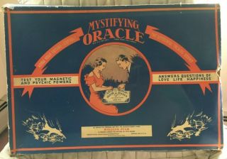Vintage Mystifying Oracle Board Ouija 1938 Rare