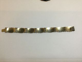 Norwegian Sterling Silver Guilloche Enamel Bracelet & 2 Brooch’s - Ivar T Holth 3