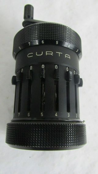 CURTA TYPE 1 MECHANICAL CALCULATOR DOES NOT WORK VINTAGE 53423 3