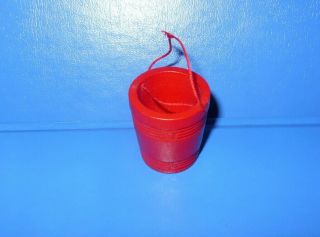 Vtg 1951 Ginny Vogue Doll Red Beach Bucket Sports Accessory Alex Kins Muffie 8 