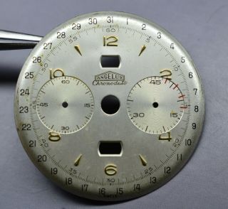 Vintage Angelus Chronograph Chronodato Dial