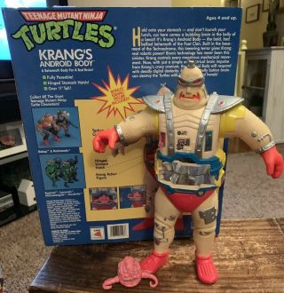Vintage Tmnt Krang’s Android Body 1991 Teenage Mutant Ninja Turtles