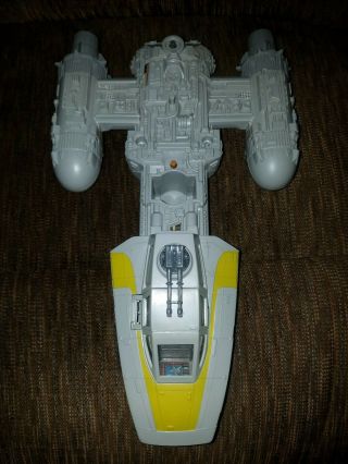 Star Wars Vintage Y - Wing Fighter In Exceptional 100 Complete