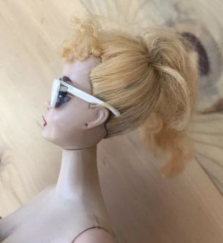 Vintage 1960 3 Blonde Ponytail Barbie 5