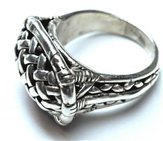 Vintage John Hardy 925 Sterling Silver Men’s Ring