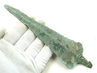 Authentic Ancient Greek Era Bronze Spear / Short Sword - L521
