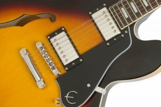 Epiphone Limited Edition ES - 335 PRO Electric Guitar.  Color:Vintage Sunburst 5