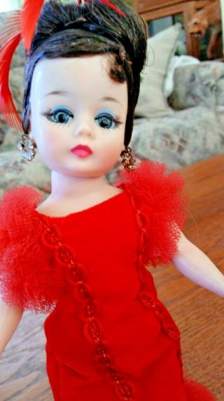 Rare Vintage Klondike Kate 10 " Madame Alexander Cissette Syle Doll