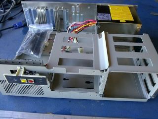 Vintage Computer Chassis (286 386. ) With Power Supply - 2