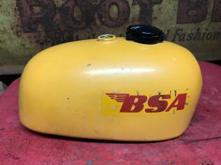 BSA B44 Alloy Gas Tank Fuel 441 Vintage Cafe Victor Special Aluminum 3