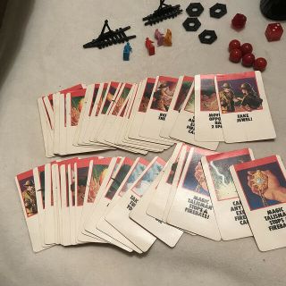 Fireball Island Vintage 1986 Milton Bradley Board Game 100 Complete 5