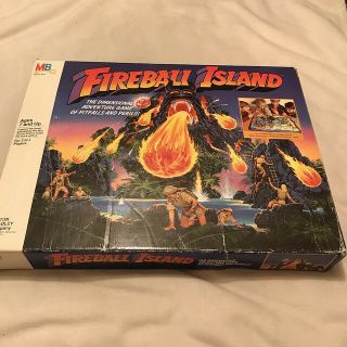 Fireball Island Vintage 1986 Milton Bradley Board Game 100 Complete 8