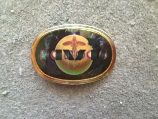 Vintage 1978 Kanasas Point Of Pacifica Belt Buckle Nos